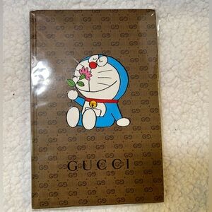 NEW GUCCI x Doraemon Japan Exclusive Hard Cover Notebook